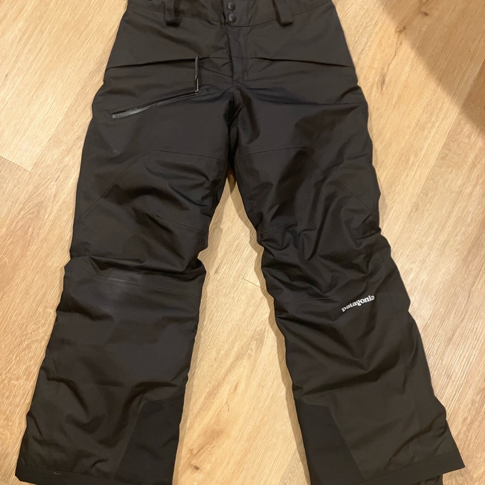 Patagonia Kids Black Ski Pants